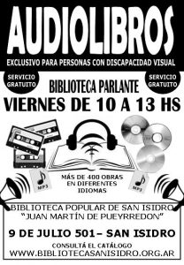 Biblioteca Parlante - Cartel 2